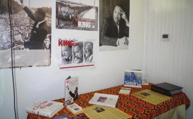 Black History Month Display Shown at COGIC