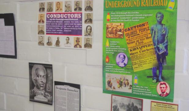 Black History Month Display Shown at COGIC