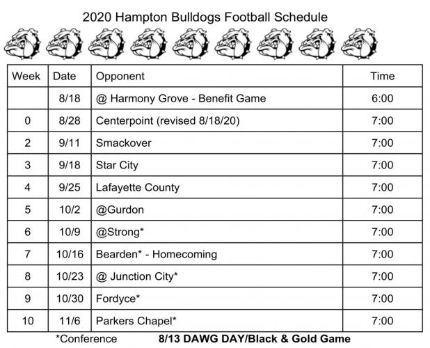 Hampton Bulldogs “Dawg Days” 2020