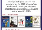 Arkansas Teen Book Award Nominees
